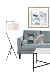Sofa and living set image from catalog