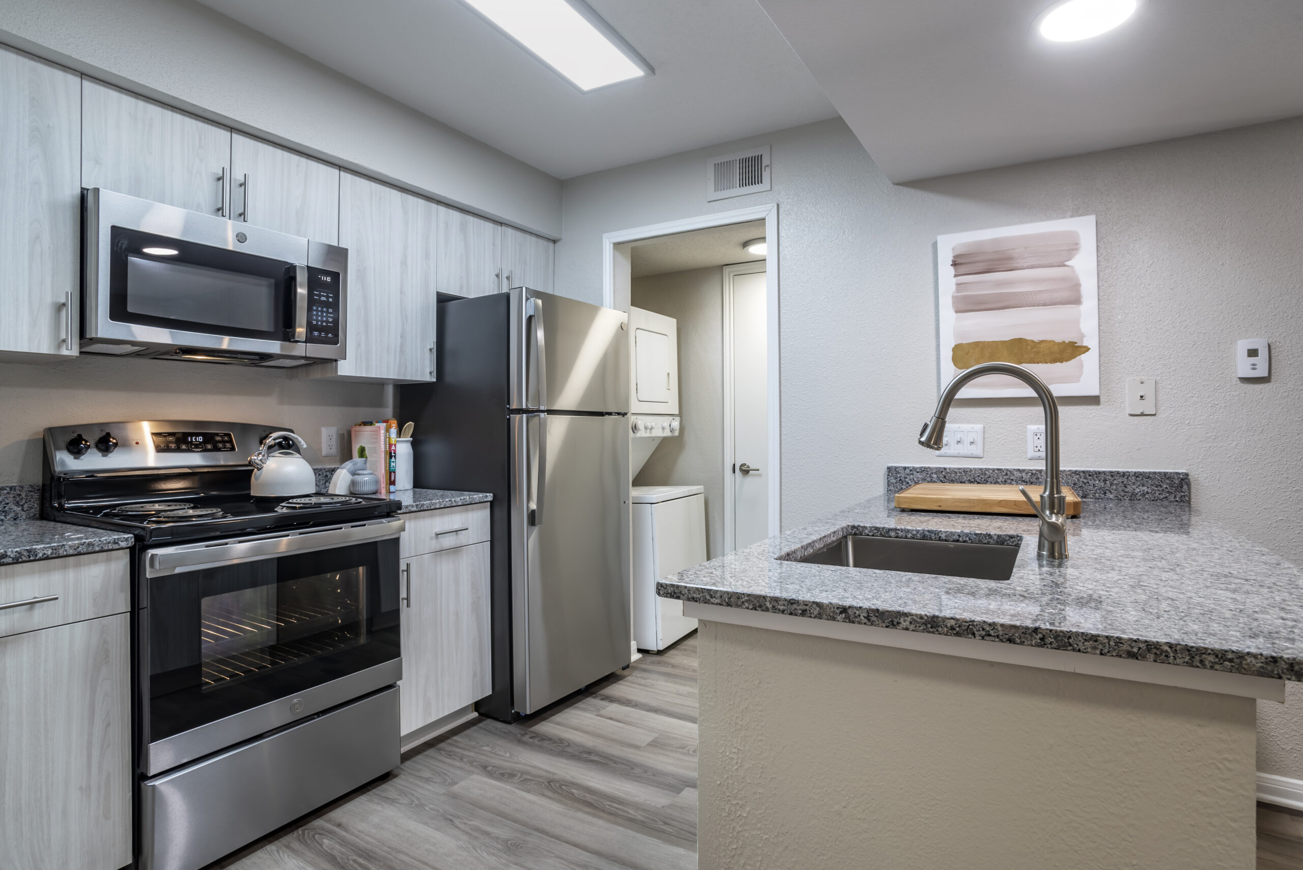 Image of designed kitchen space at assembly Herndon