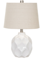 image of white montesano lamp