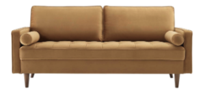 Image of tan couch in stocking catalog