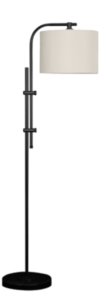 Image of Baronvale Black floor lamp from commercial interior design stocking catalog