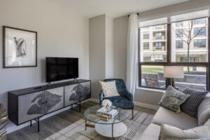 Image of living room design at Westchester Model Apartment Assembly
