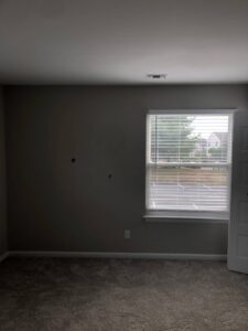 Image of bedroom pre assembly and Manassas Apartment Design Feature