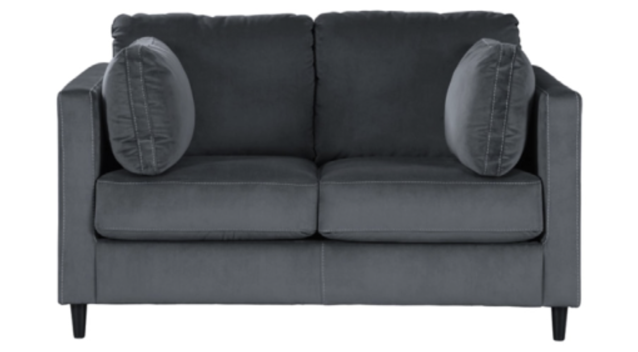 image of loveseat from commercial interior design stocking catalog