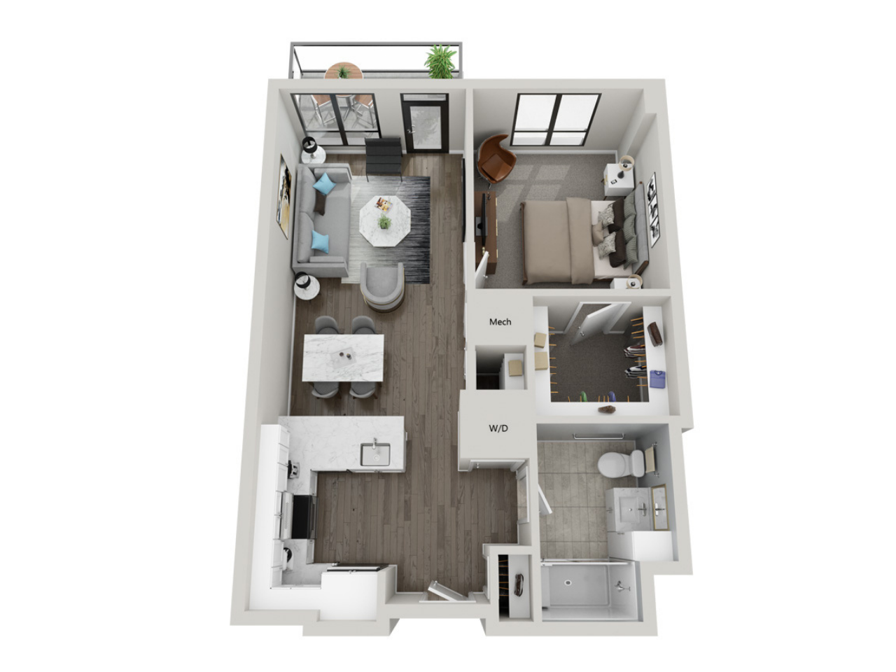 Model image of Interior for the Westchester Model Assembly